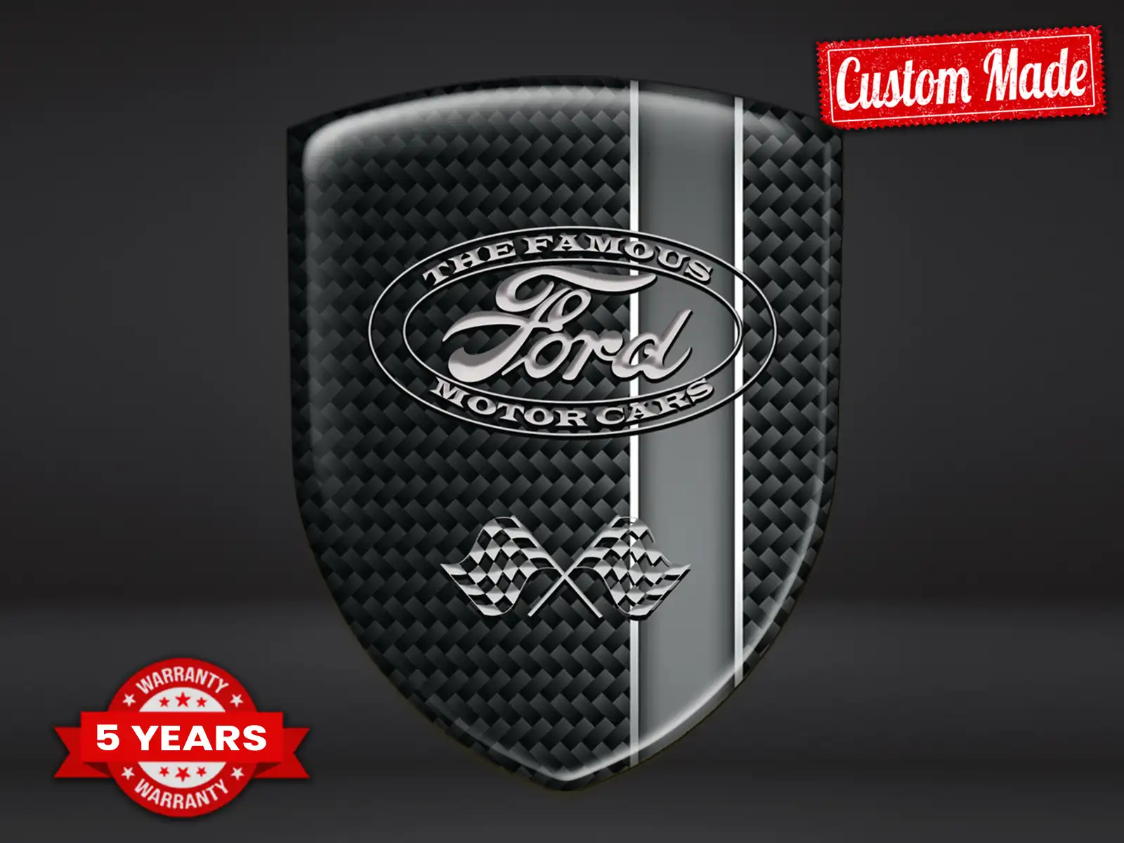 Ford Vinyle Auto Sur Mesure Résistants Limité Style